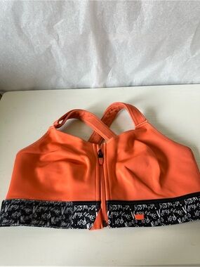 Shefit Ultimate Adjustable Sports Bra Neon Orange Black Victory